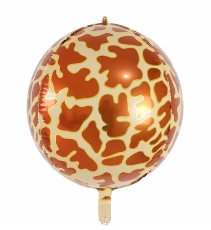 Balon foliowy kula 55 cm żyrafa