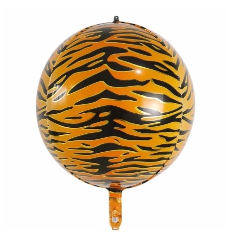 Balon foliowy kula tygrys 55 cm