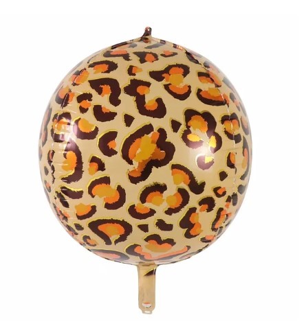 Balon foliowy kula pantera 55 cm