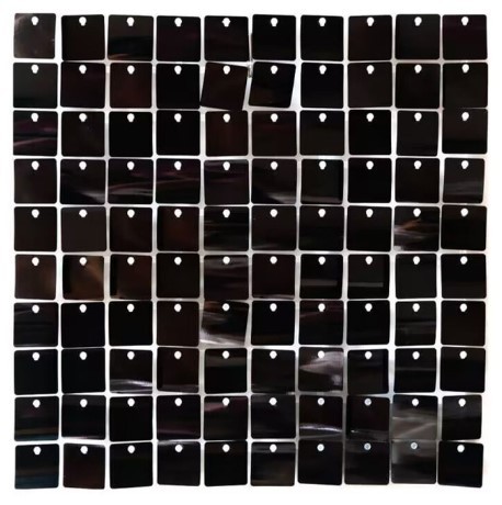 Panel panele cekinowe czarny 30x30