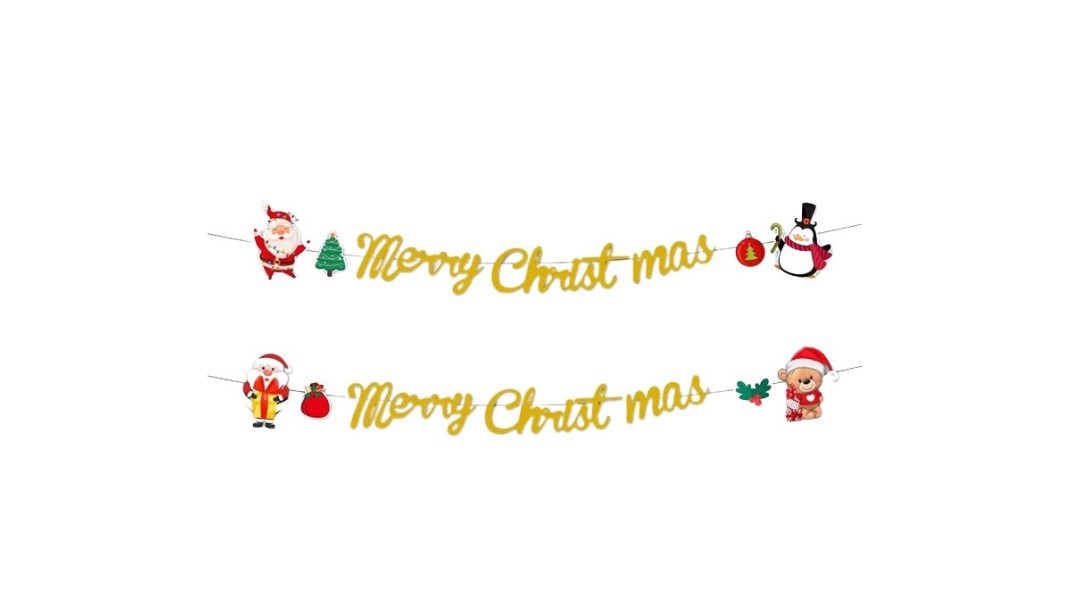 Baner Merry Christmas Świąteczny 230cm
