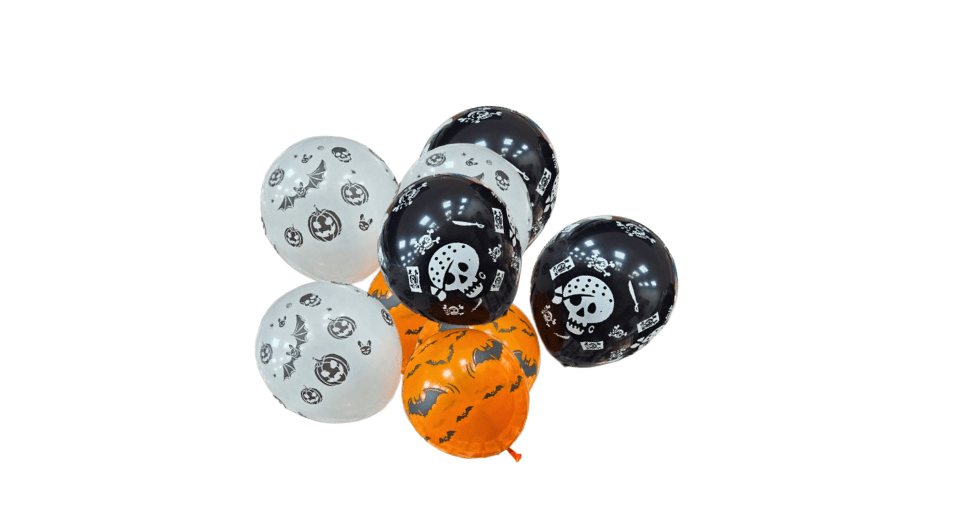 Balon lateksowy Halloween, 12 cali 6szt