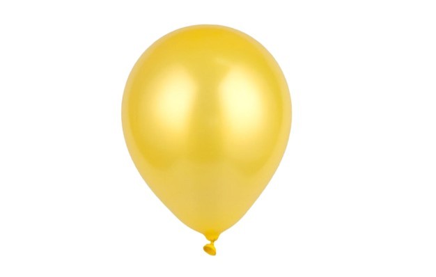 Balon lateksowy perłowy złoty metaliczny 10cali, 100szt