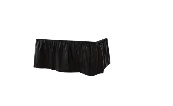 Obrus czarny 70 x 420cm dekoracja stołu