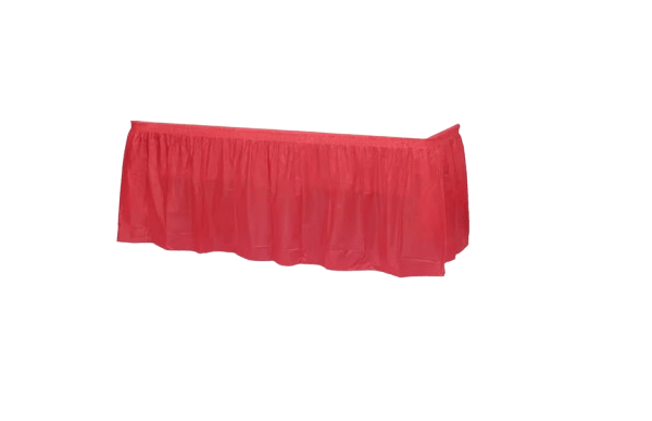 Obrus czerwony 70 x 420cm dekoracja stołu