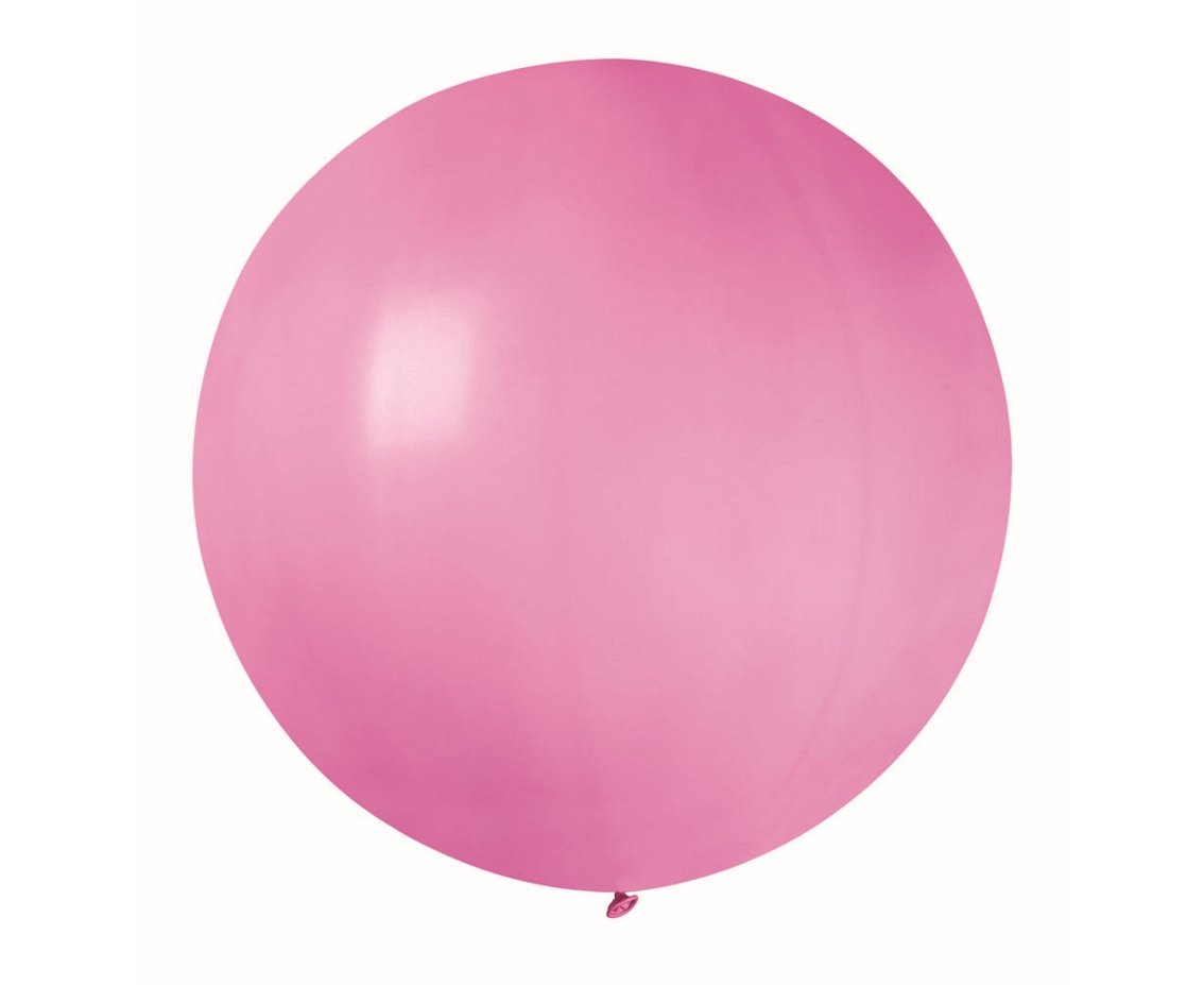 Balon lateksowy gigant 18 cali 45 cm pastelowy różowy 20szt