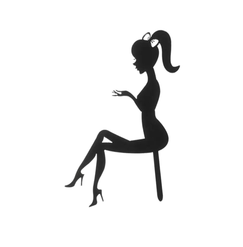 Topper na tort Girl Kobieta
