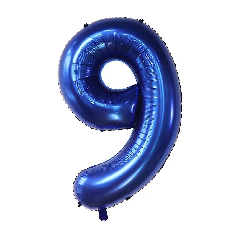 Balon foliowy cyfra 9, 32 cale