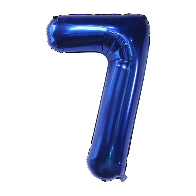 Balon foliowy cyfra 7, 32 cale