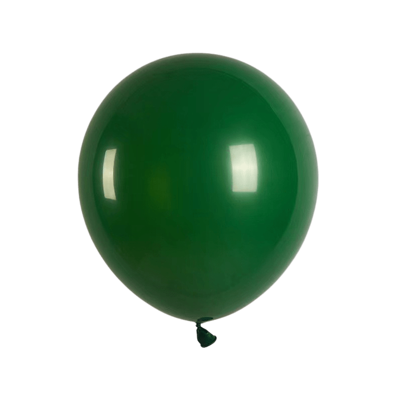 Balon lateksowy zielony 5cali, 100szt