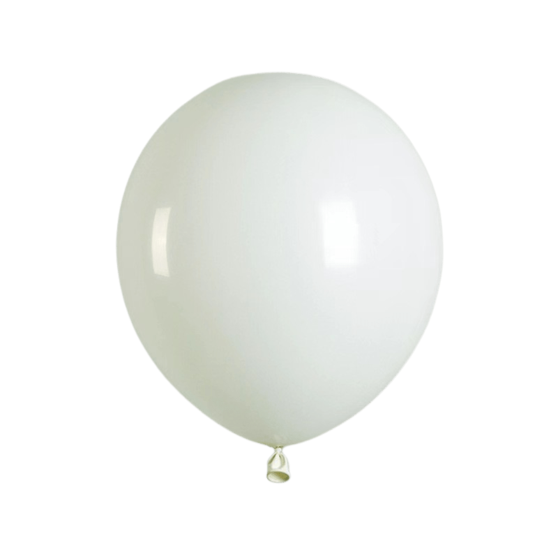 Balon lateksowy 50szt biały pastelowy 12 cali