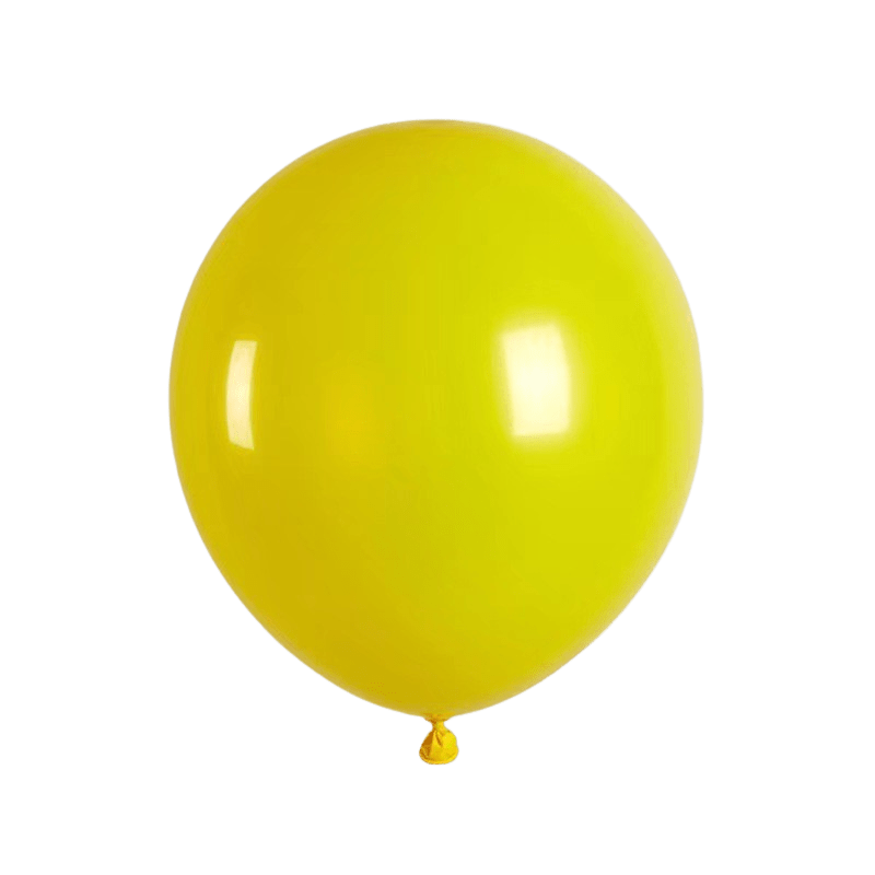 Balon lateksowy żółty, 5 cali 100szt