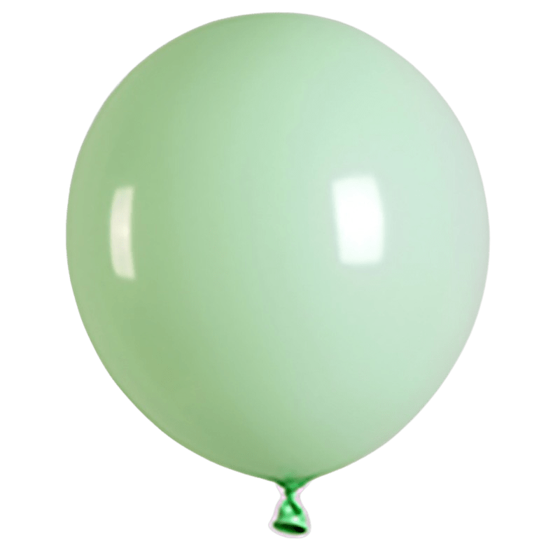 Balon lateksowy 50szt pastelowy zielony, 12 cali