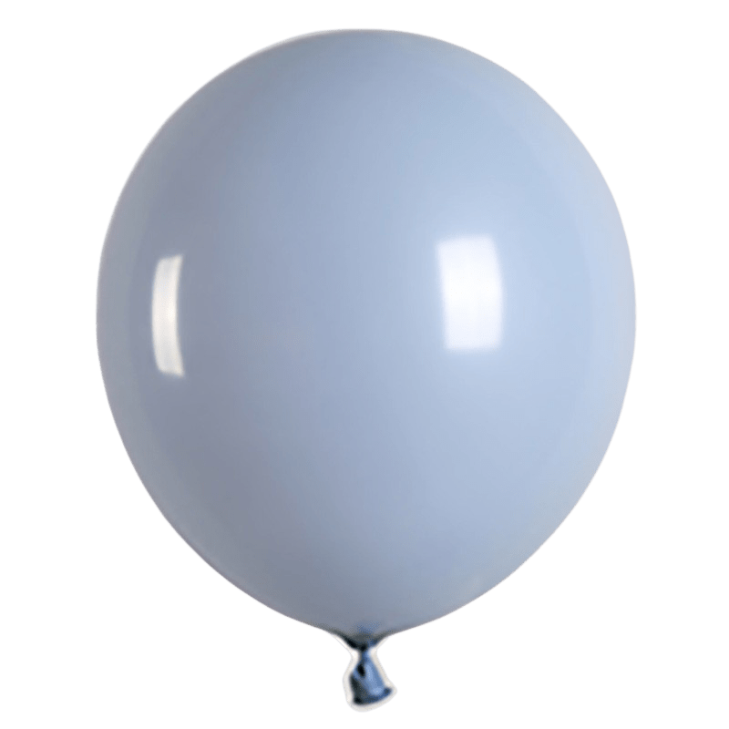Balon lateksowy 50szt pastelowy szary 12 cali
