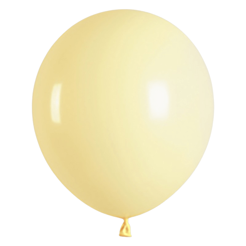 Balon lateksowy 50szt pastelowy żółty 12 cali
