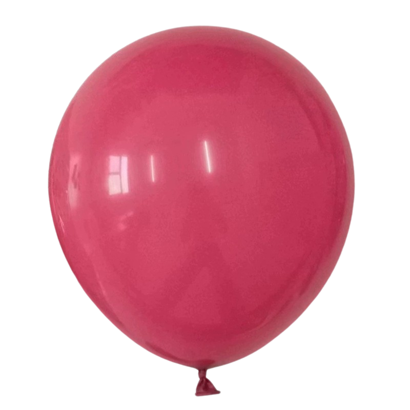 Balon lateksowy morandi fuksja, 12 cali 100szt