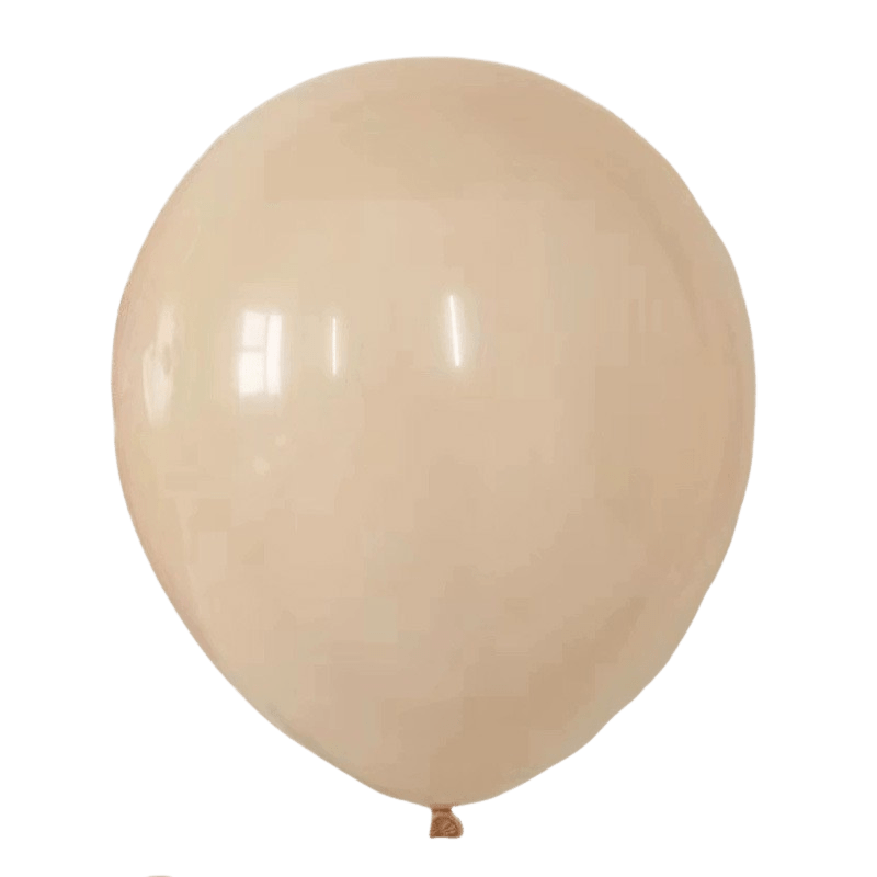 Balon lateksowy beżowy , 5 cali 100szt