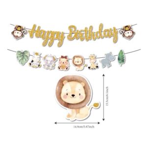 Baner Happy Birthday Zwierzątka