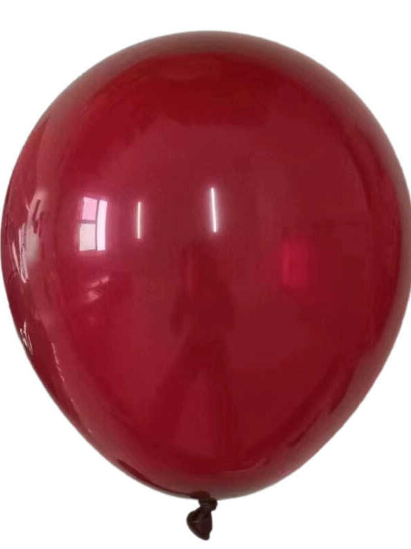 Balon lateksowy 100szt bordowy 5 cali